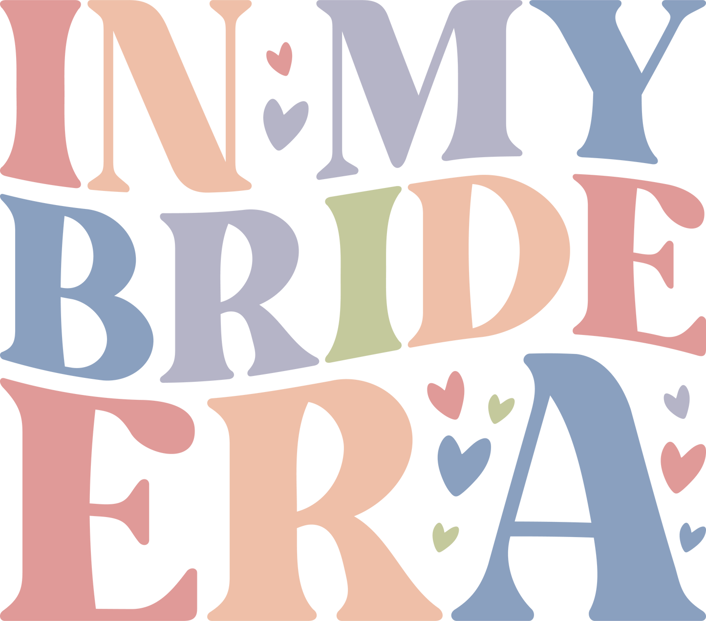 In My Bride Era t-shirt